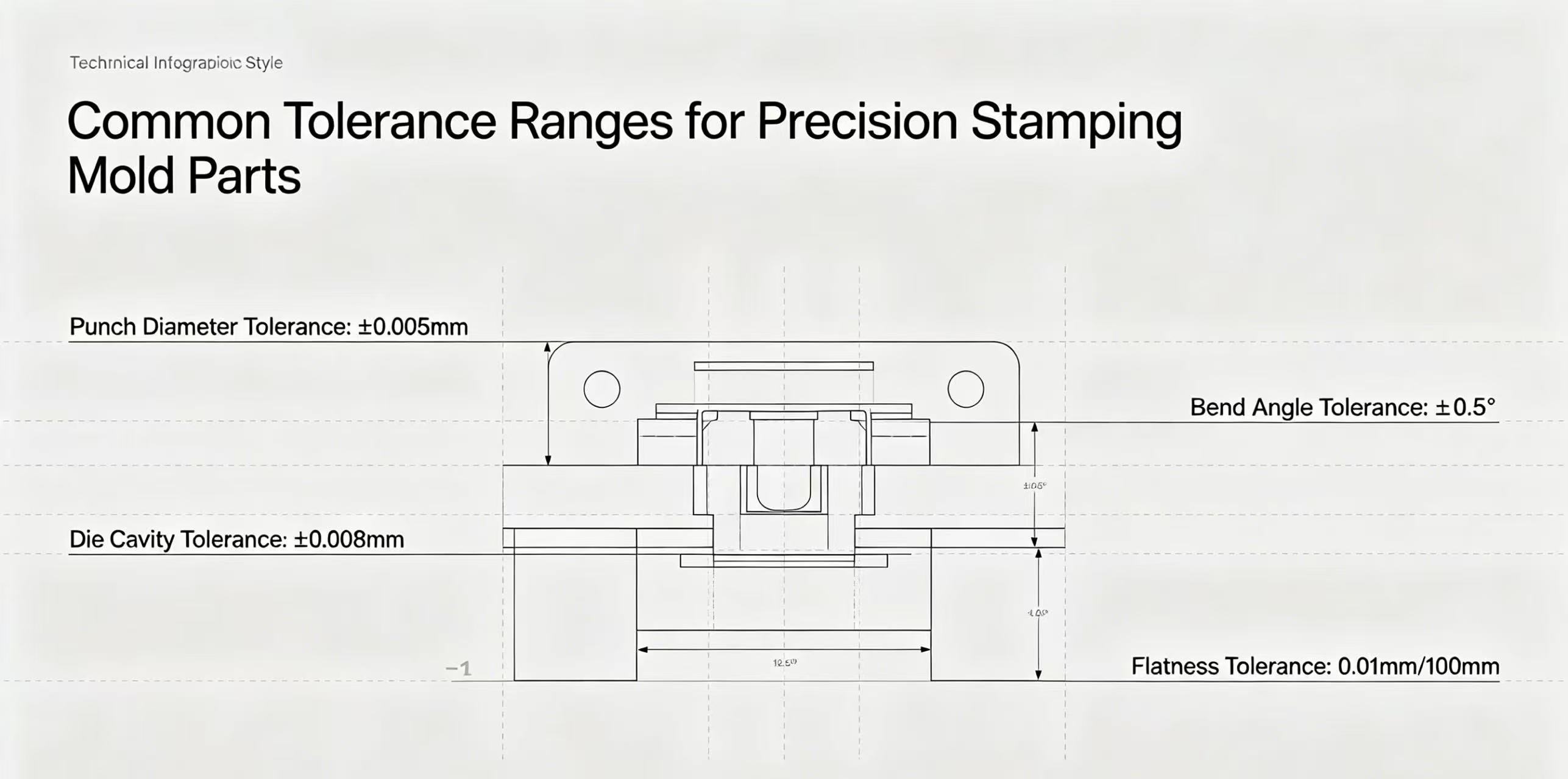 high precision stamping mold tolerance